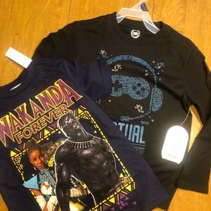 Set of 2 boys shirts